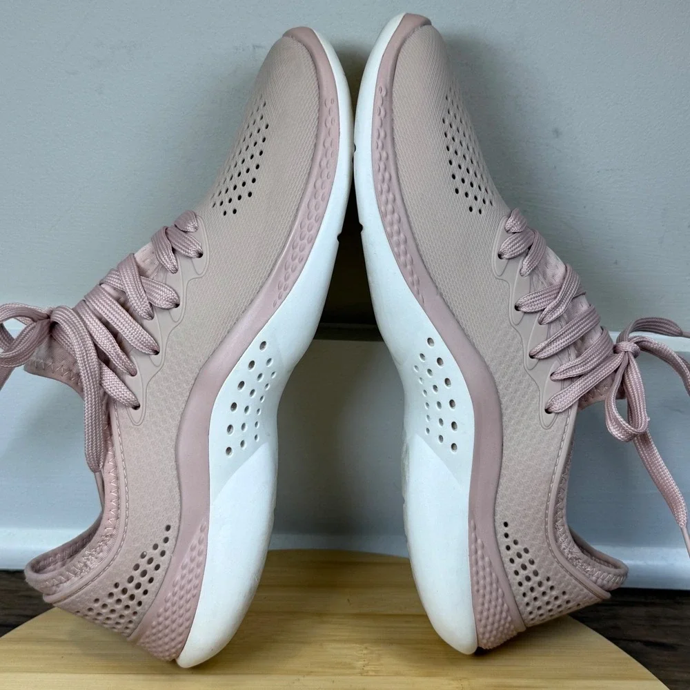 Crocs LiteRide 360 Pacesetter Women's 10 Pink Breathable Sneakers Athleisure